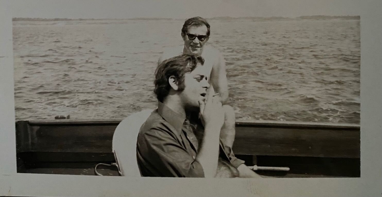 On the boat